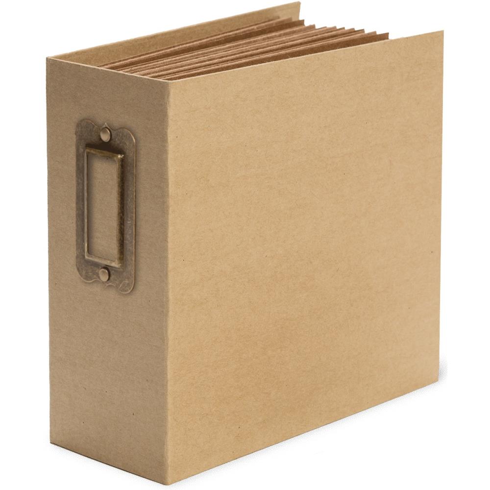 Graphic 45 kraft Square Tag and Pocket Album