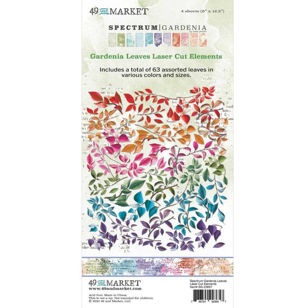 49 and Market Laser Cut Elements - Gardenia Leaves