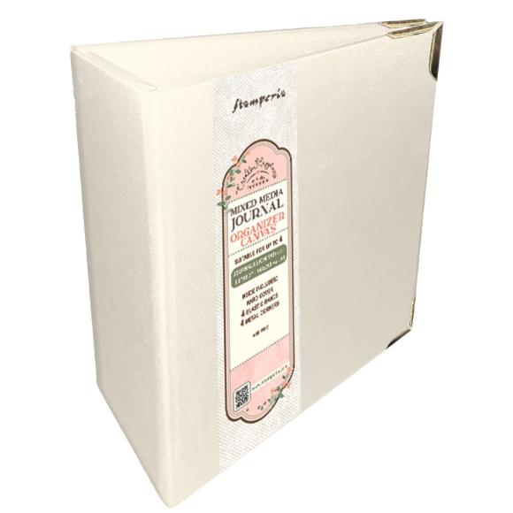 Stamperia Mix Media Journal Organizer Canvas