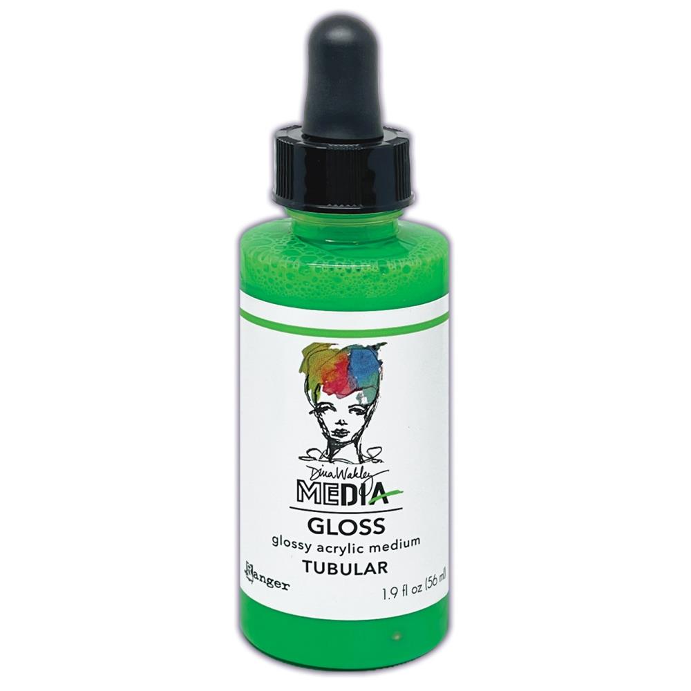 Dina Wakley Media Gloss ( dropper top) - Tubular