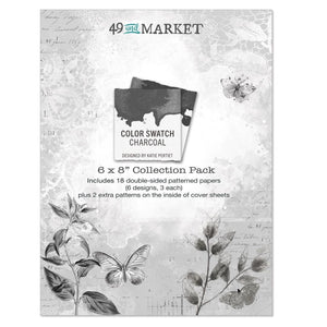 49 and Market 6 x8  Collection  Pack   -  Color swatch charcoal