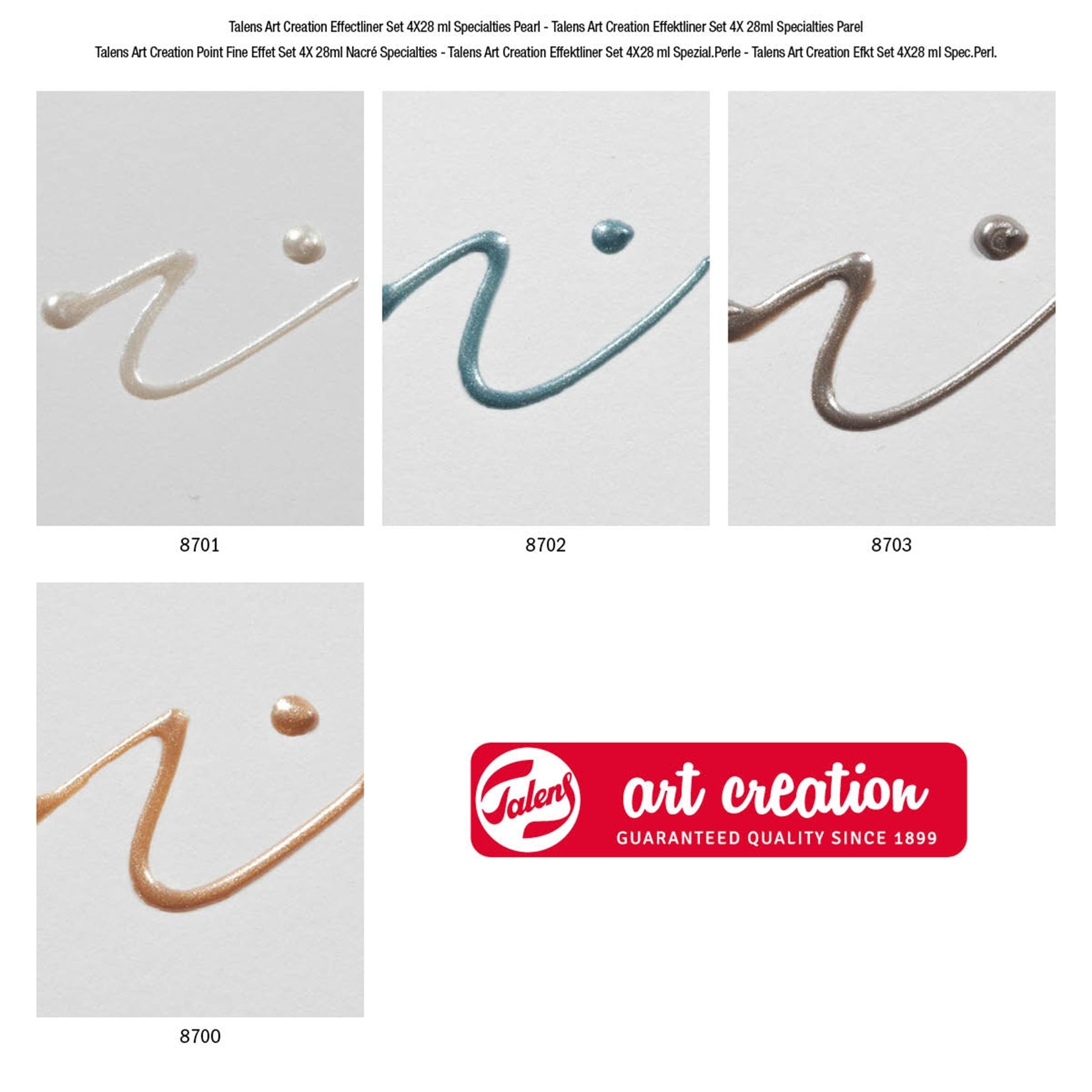 Tallens - Effect Liner - special Pearls (Metalics)