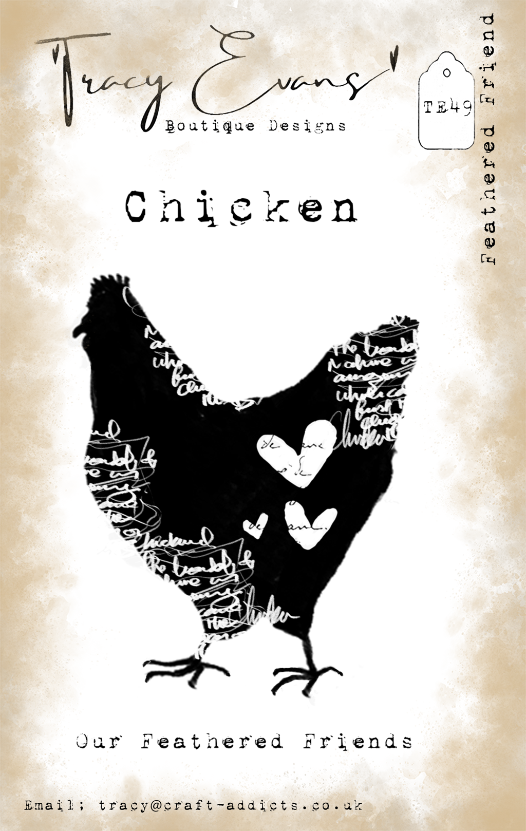 Tracy Evans TE49 Feathered Friend