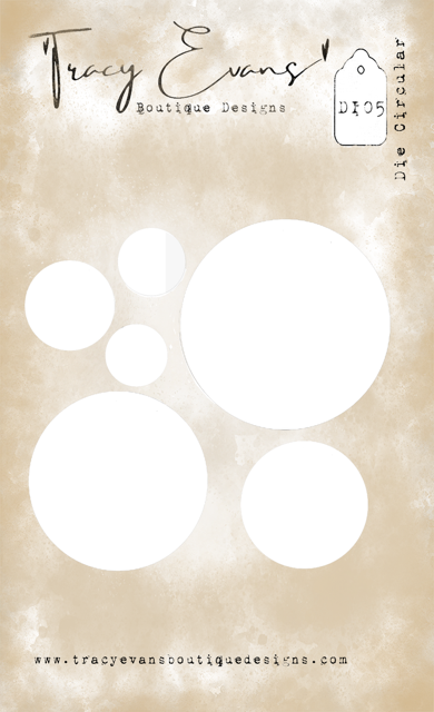 Tracy Evans - Metal Die - Circular