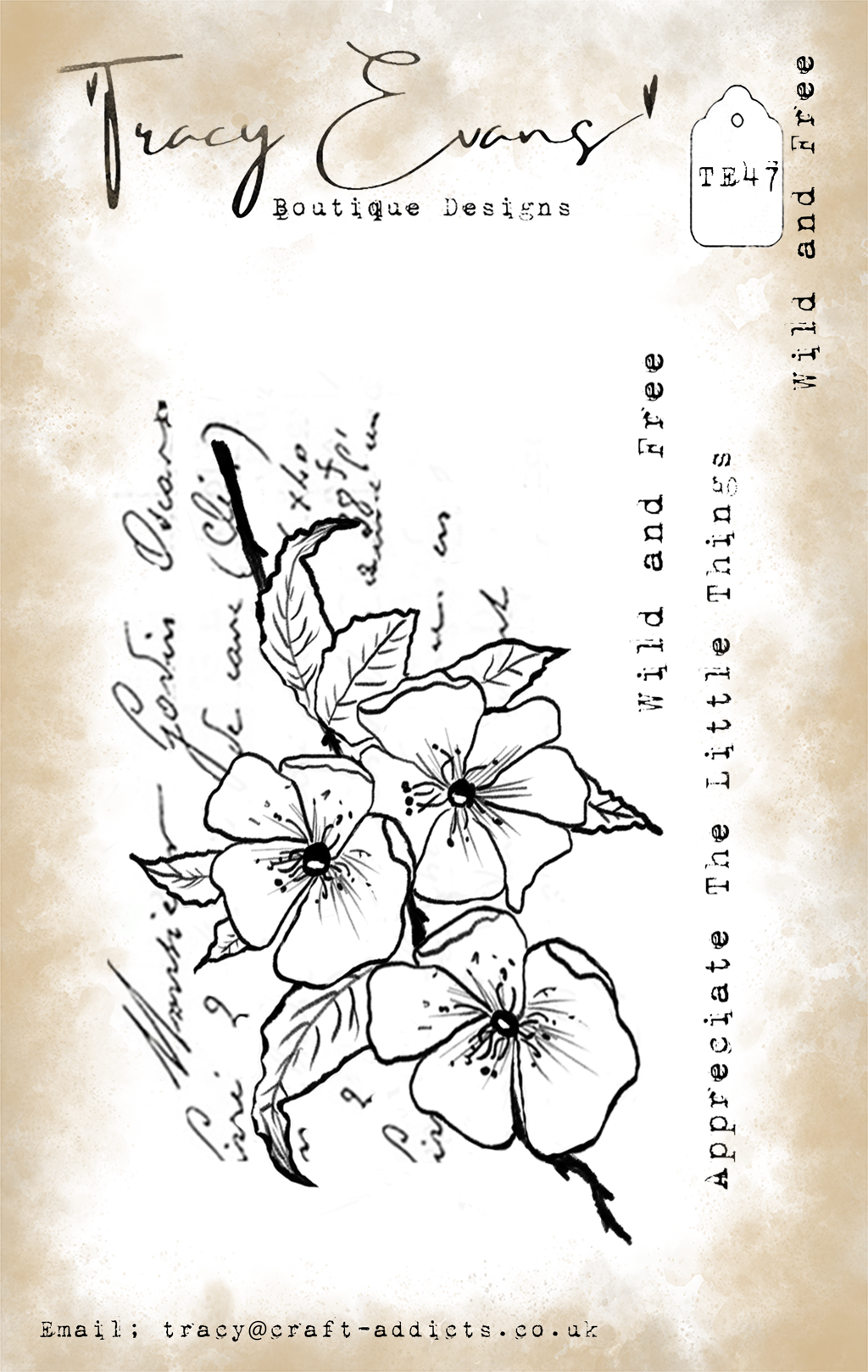 Tracy Evans TE 47 Wild and Free