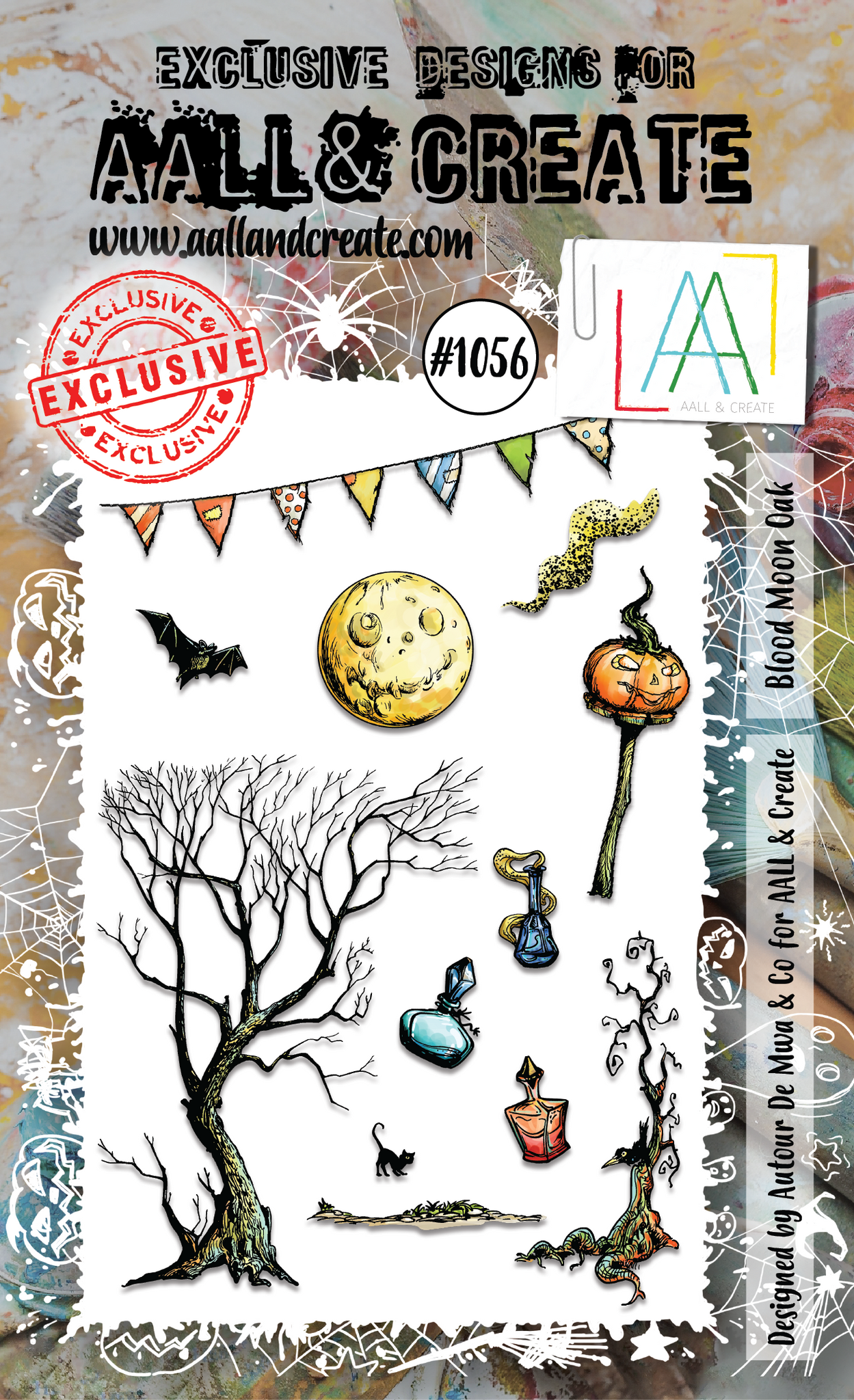 AALL & Create A6 Stamp Blood Moon Oak