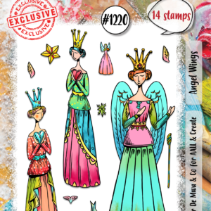 AALL & CREATE STAMP - ANGEL WINGS