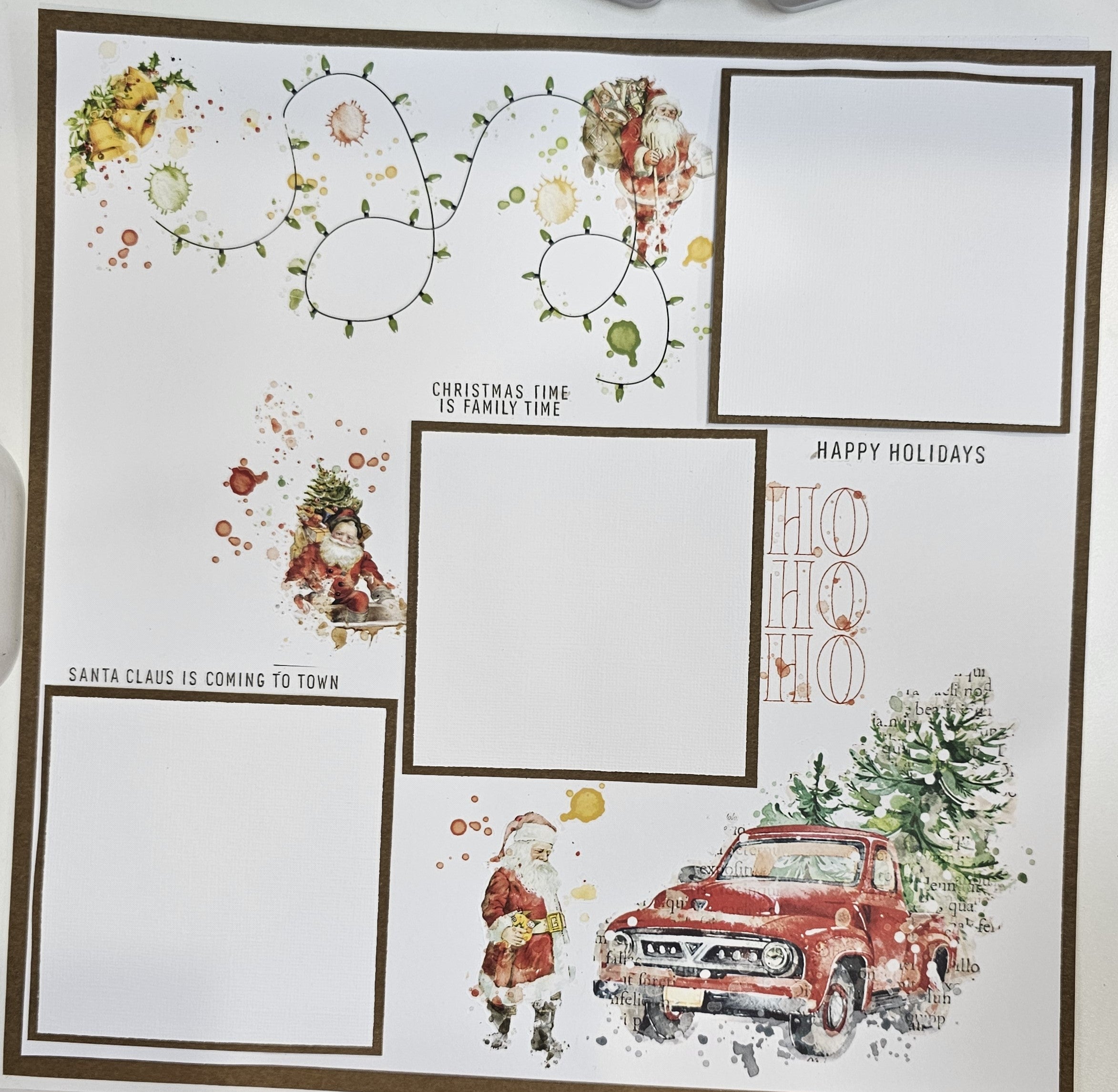 49 & Market 3 page Christmas wishes Kit