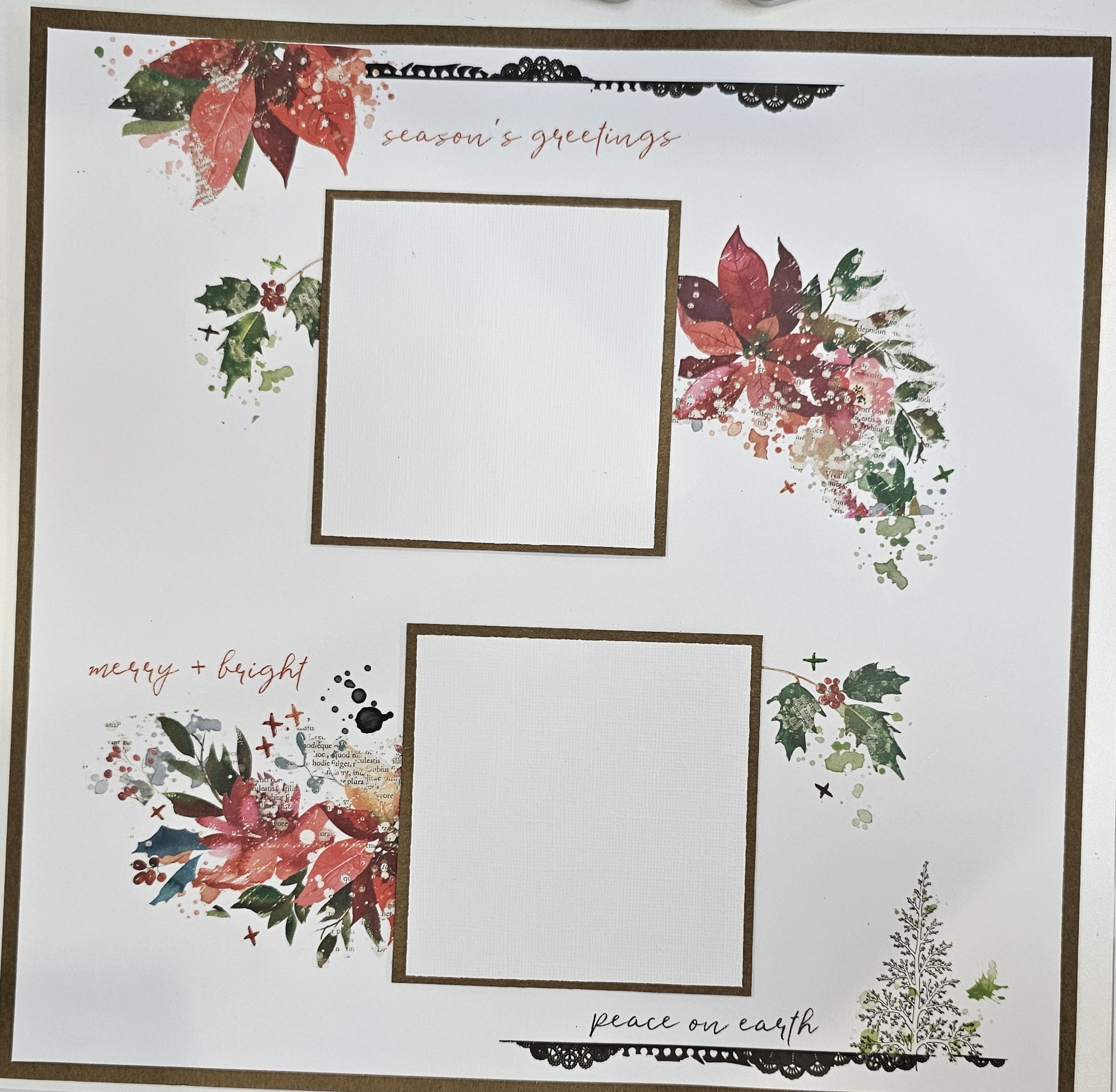 49 & Market 3 page Christmas wishes Kit