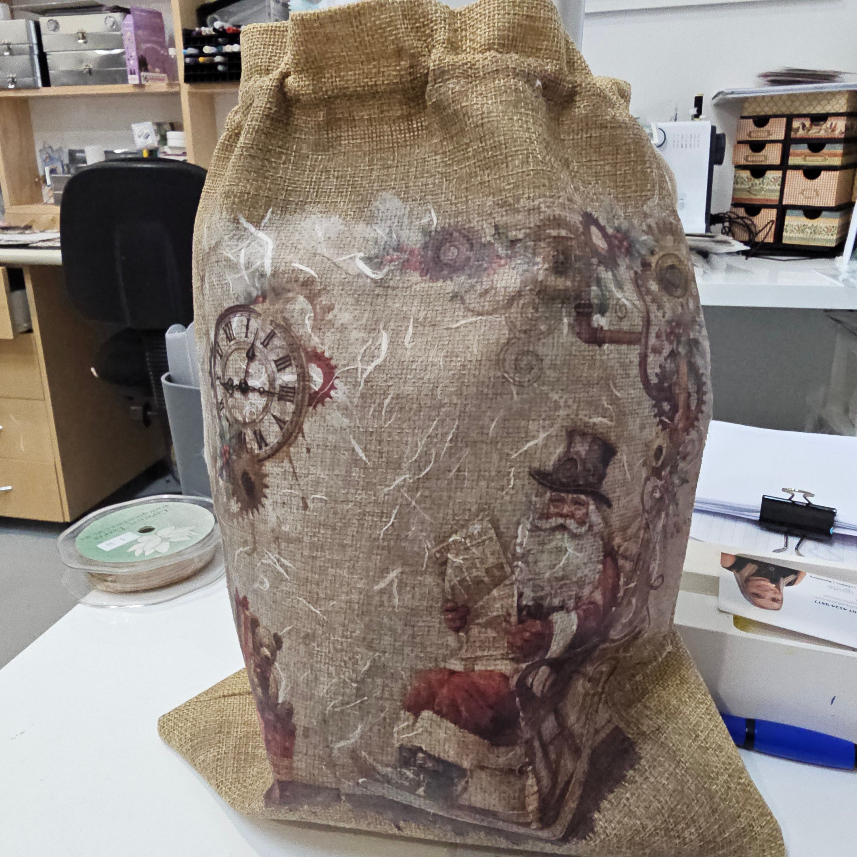 Gunny Sack String Bags Drawstring