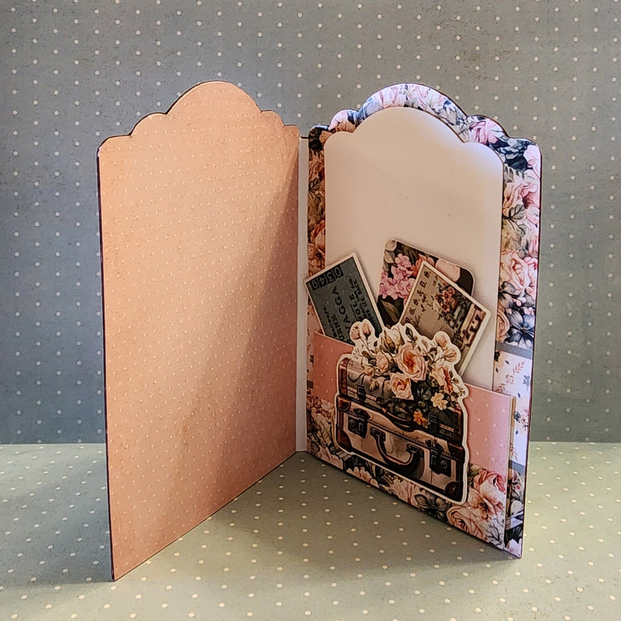 Paper Rose - Paper cuts- Card folio 1.