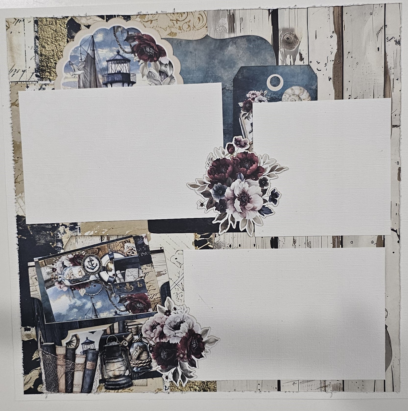 Mintay Lighthouse 4 Page kit - By the Sea