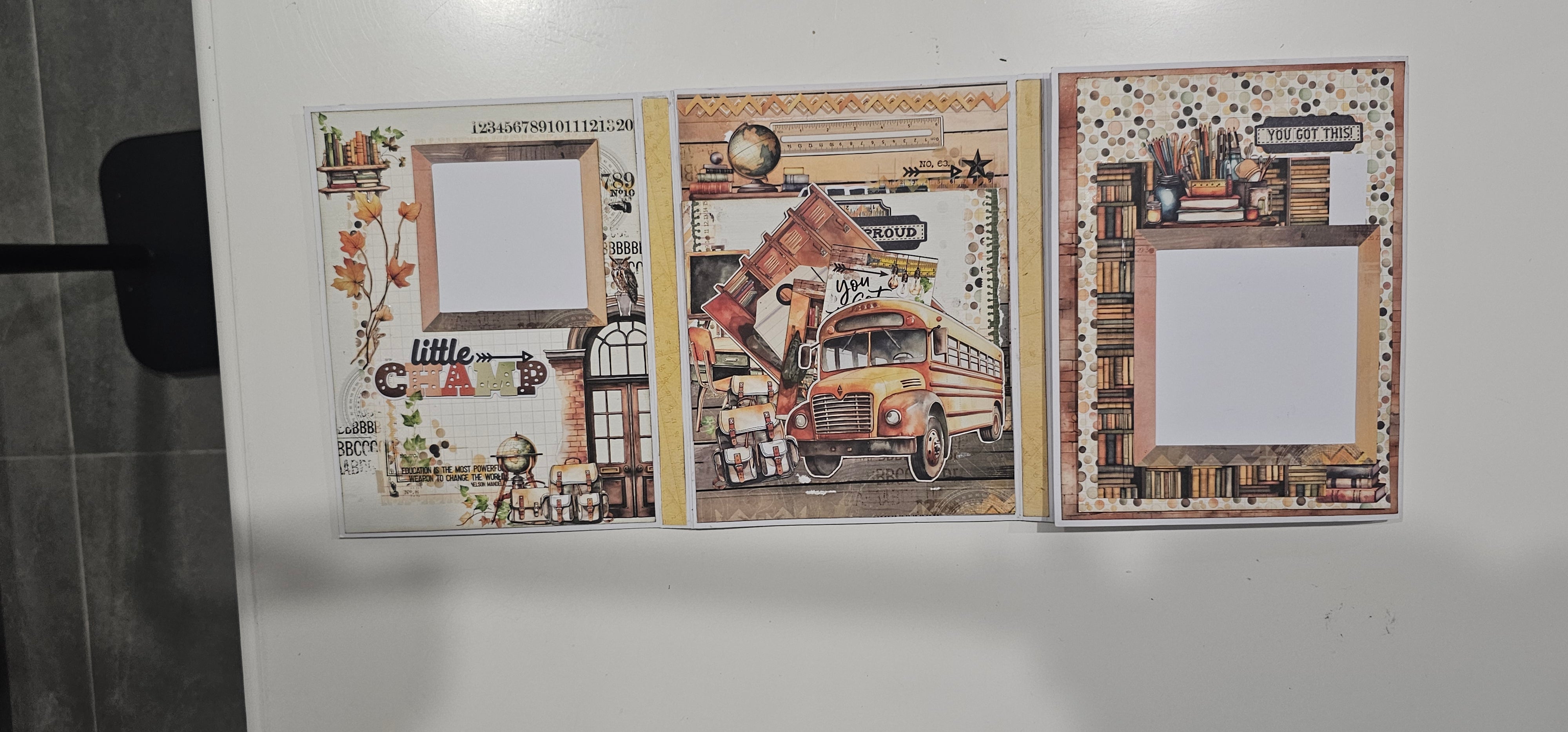 49 & Market Mini Folio Academia Album - Journey of Knowledge