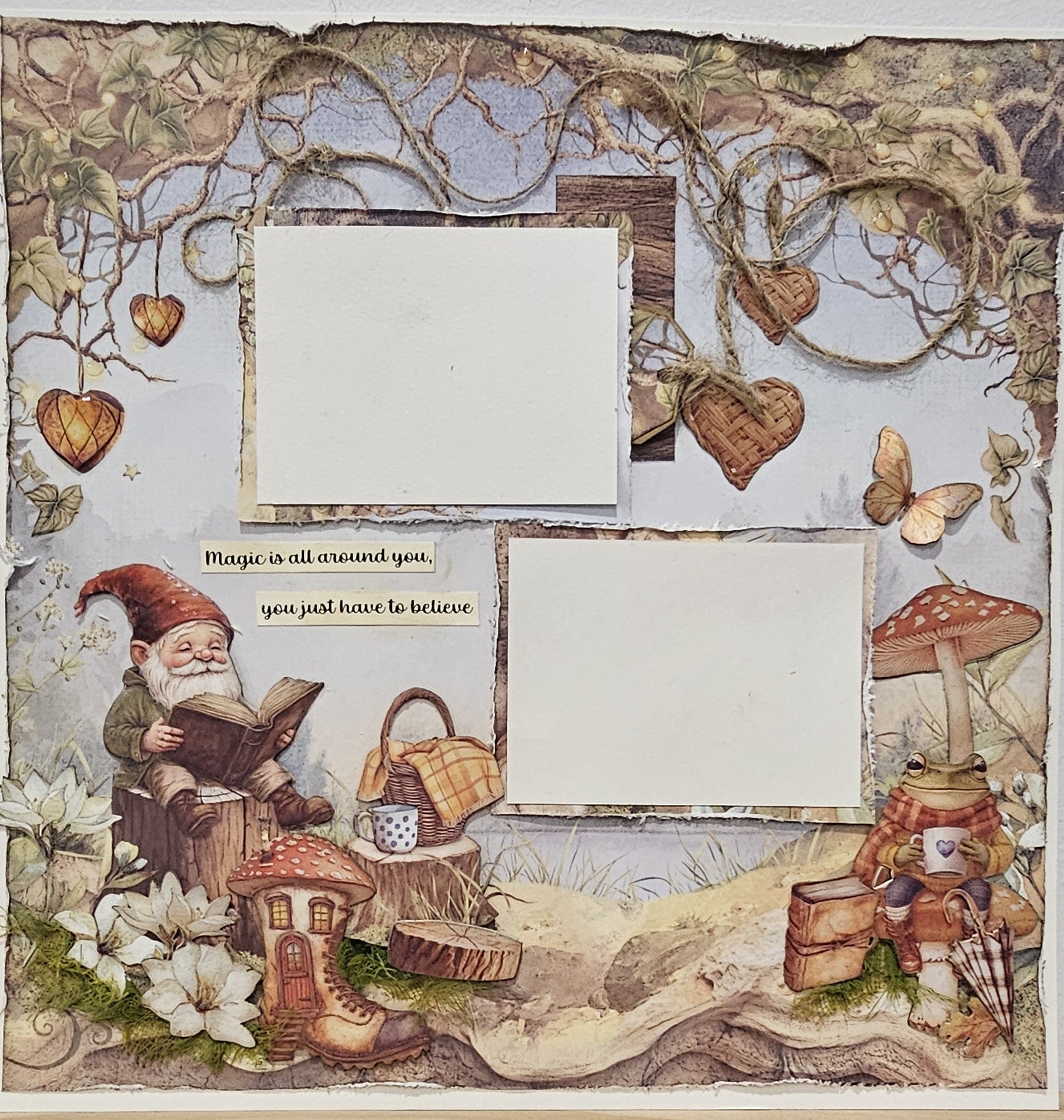 Stamperia -Whispering woods 4 page kit