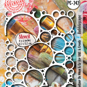 AALL& CREATE Bubbly Escape Stencil