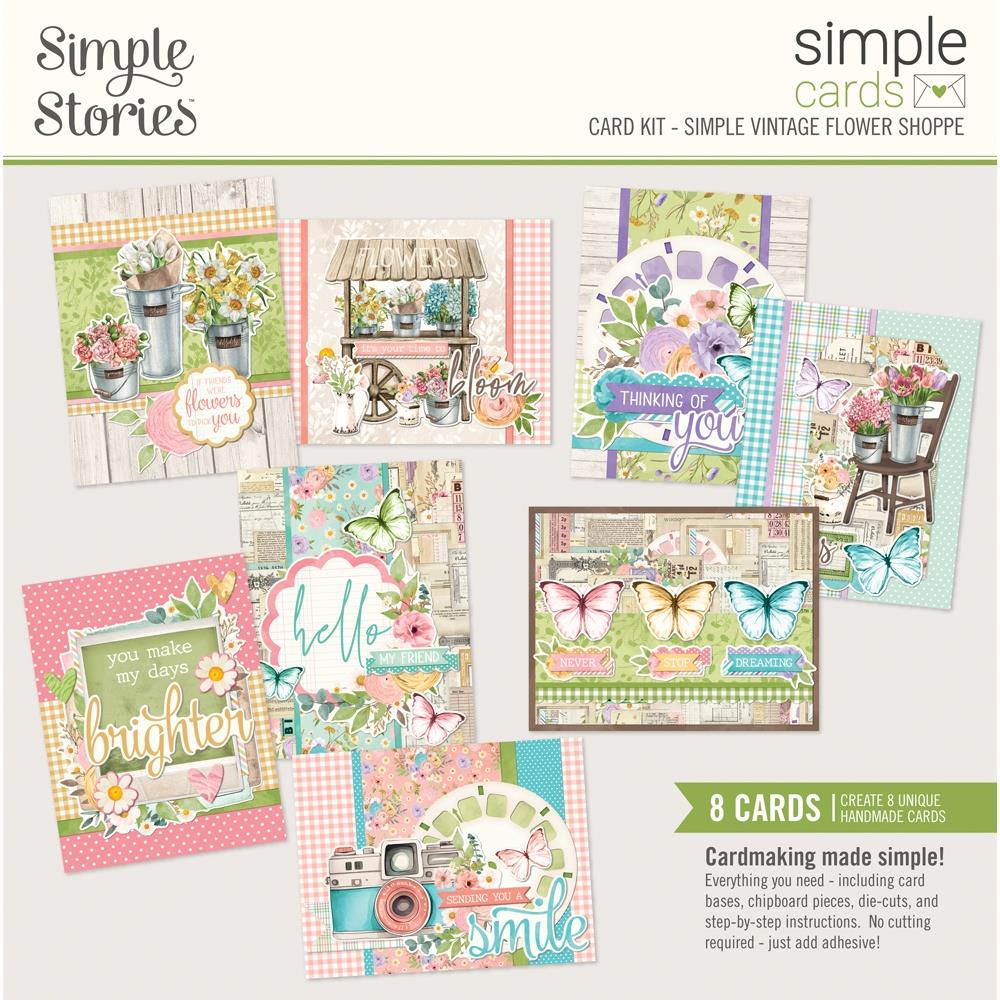 Simple Stories - Vintage Flower Shoppe Card pack