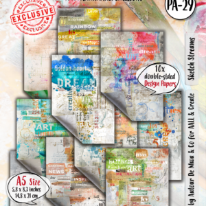AALL & CREARE A5 Paper - Sketch Streams