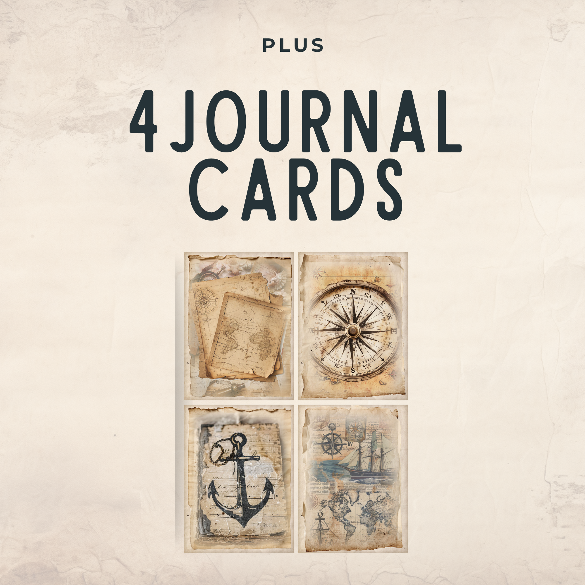 Vintage Cruise Digital Freebie - Printable Pack (Instant Download)