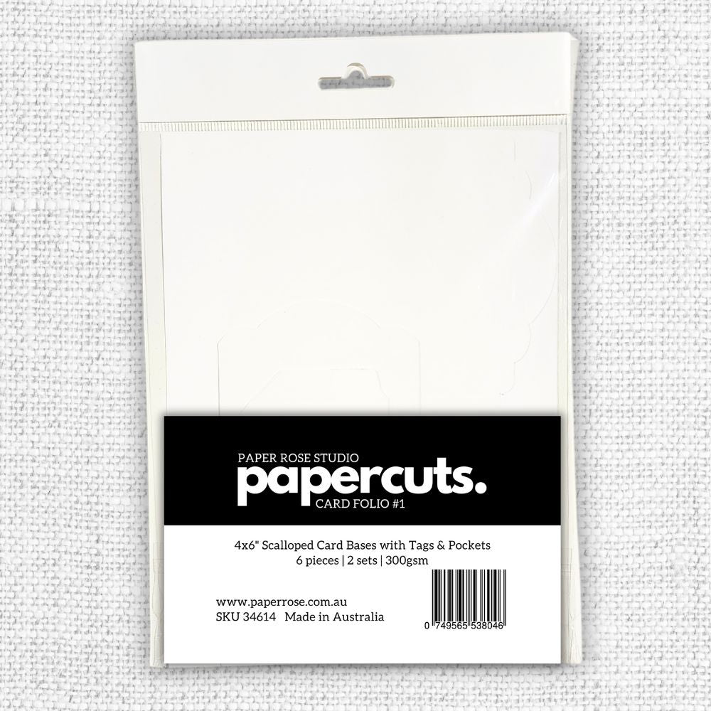 Paper Rose - Paper cuts- Card folio 1.