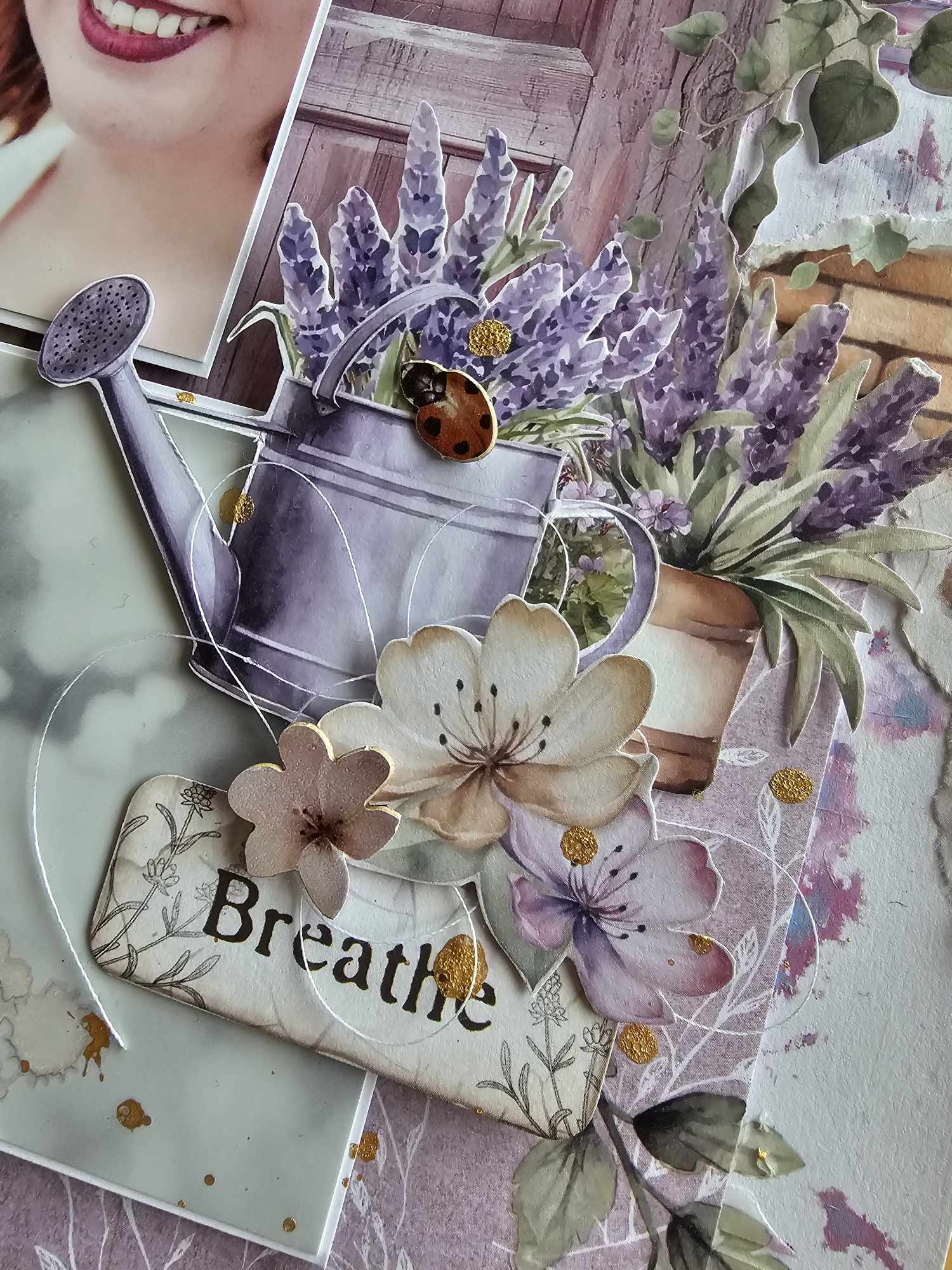 Stamperia - Lavender Double page kit ... Designed by Madelaine Du Toit