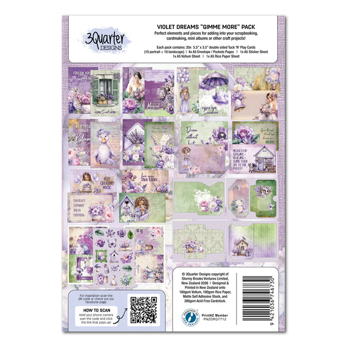 3Quarter Designs Violet Dreams "Gimme More" Pack