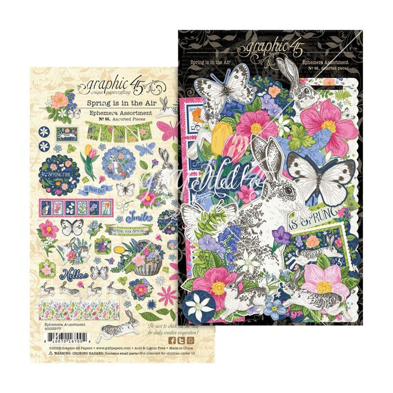 Graphic 45 - Ephemera Spring is in the Air