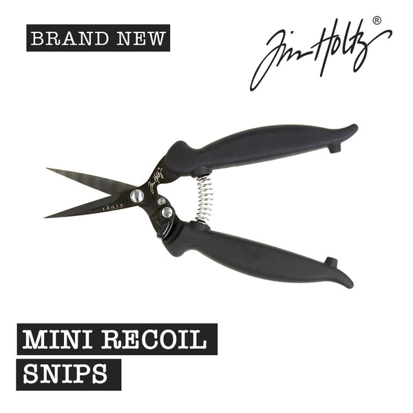 Tim Holtz Scissors - Recoil Snips - Mini 7 inch