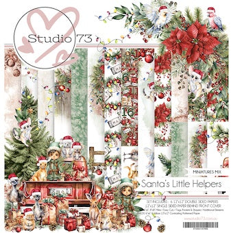 Studio 73 Santas Little Helpers Miniatures Mix 12 x 12 Pack