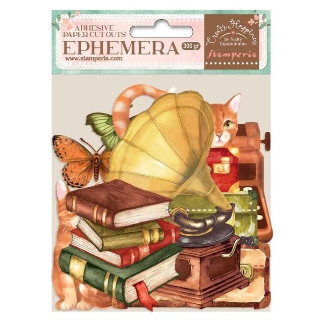 Stamperia Ephemera Create Happiness - Gatti Ed Accessori