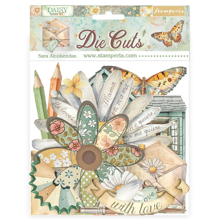 STAMPERIA- Diecuts DAISY ART -
