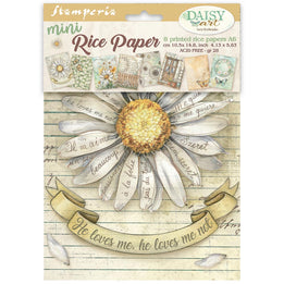 Stamperia A6 Rice Papers - Daisie Art