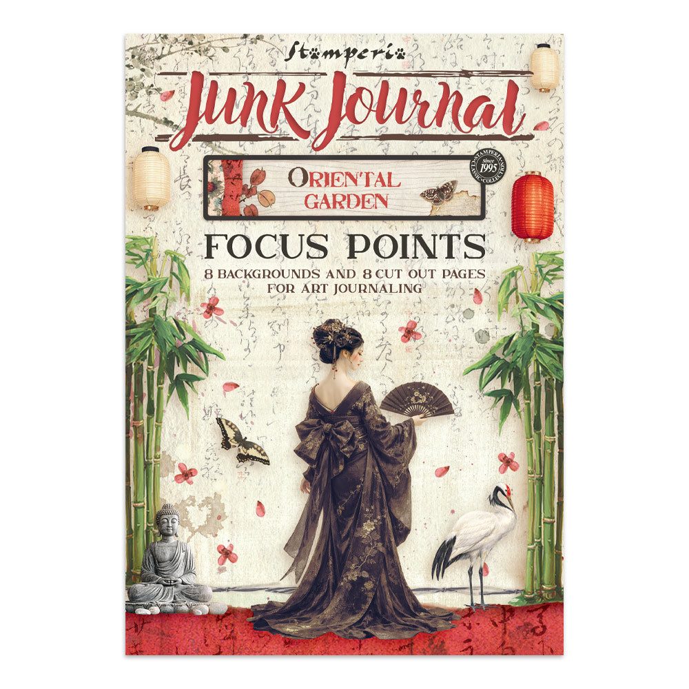 Stamperia Junk Journal – Oriental Garden Focus Points