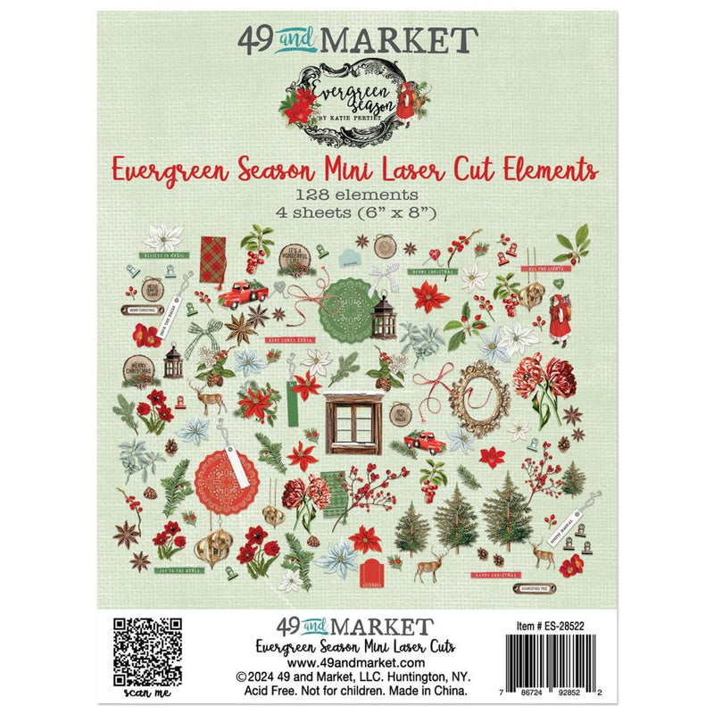49 & Market - Evergreen Season Mini Laser Cut Elements