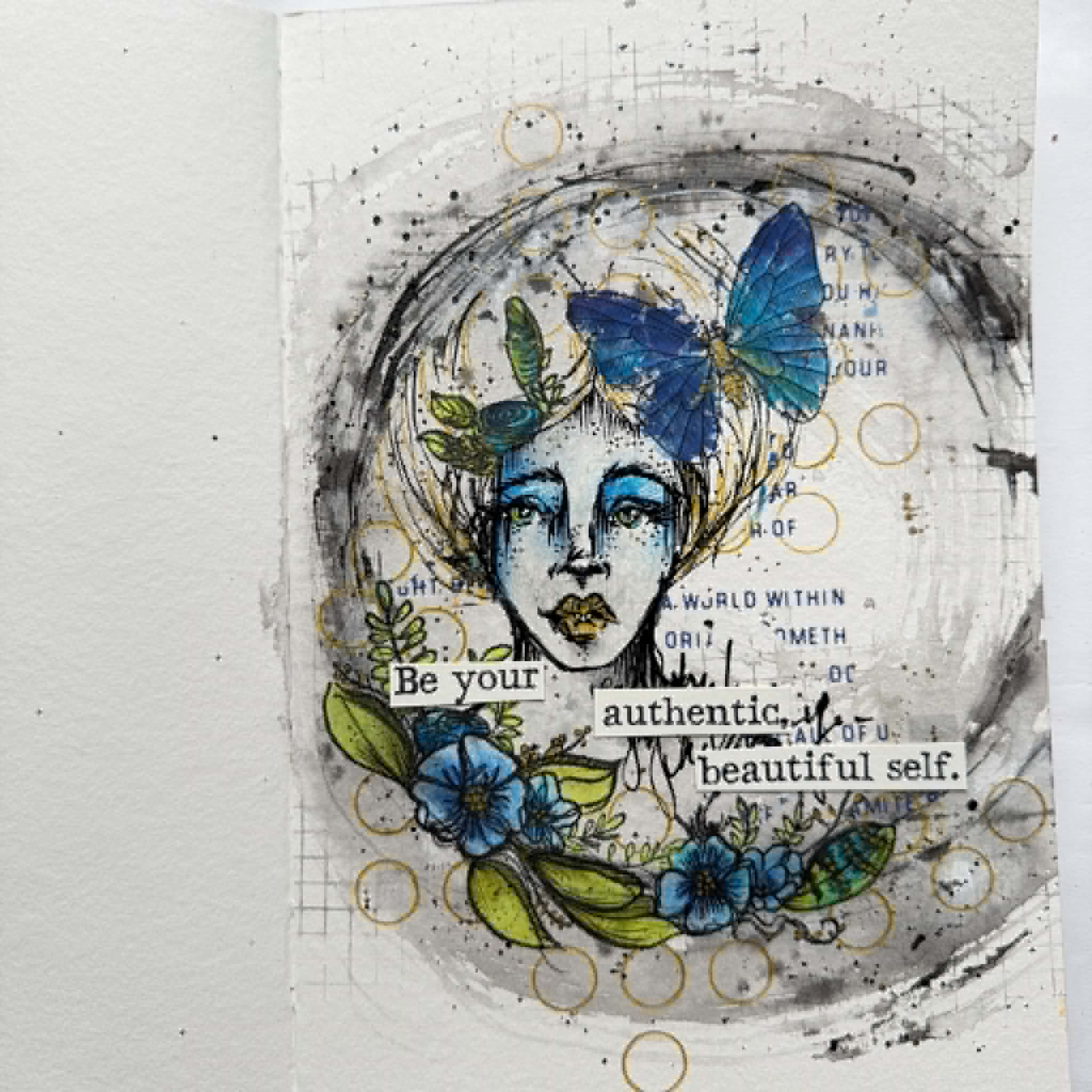 BLACK WHITE AND WOW - Michelle Logan -Authentic Self