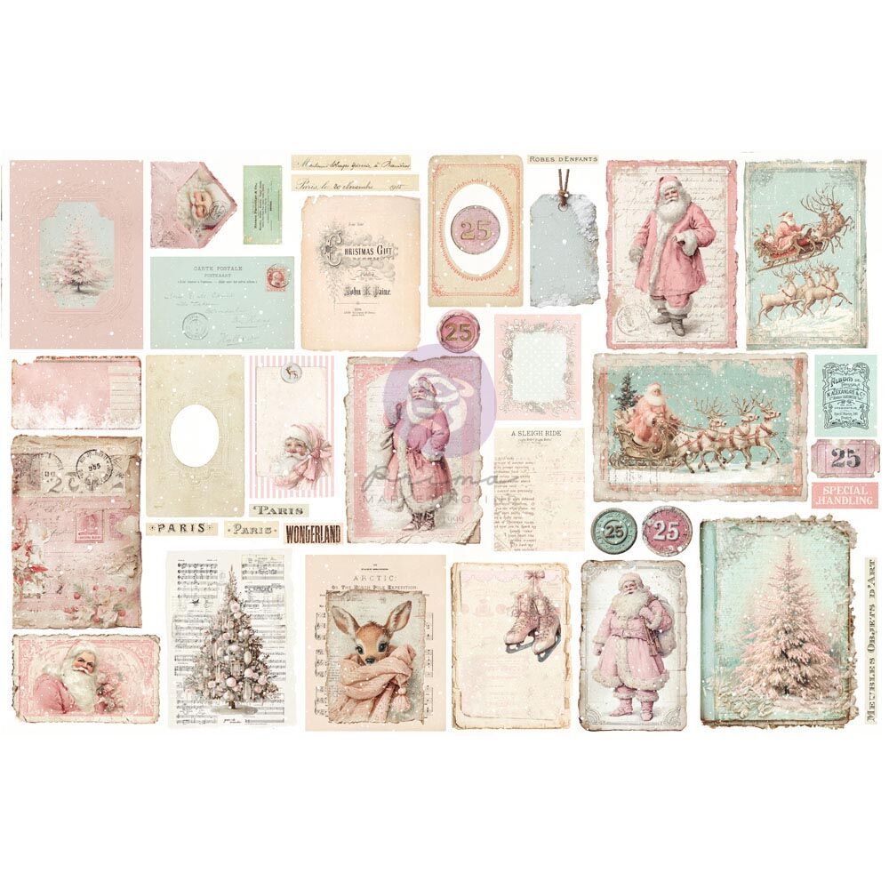 Prima Frank Garcia Christmas Blessings Ephemera