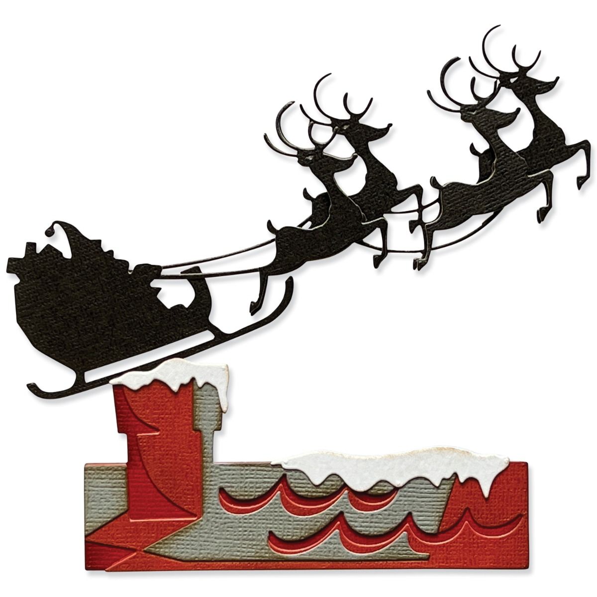 Tim Holtz- Sizzix - Thinlit die Reindeer Sleigh