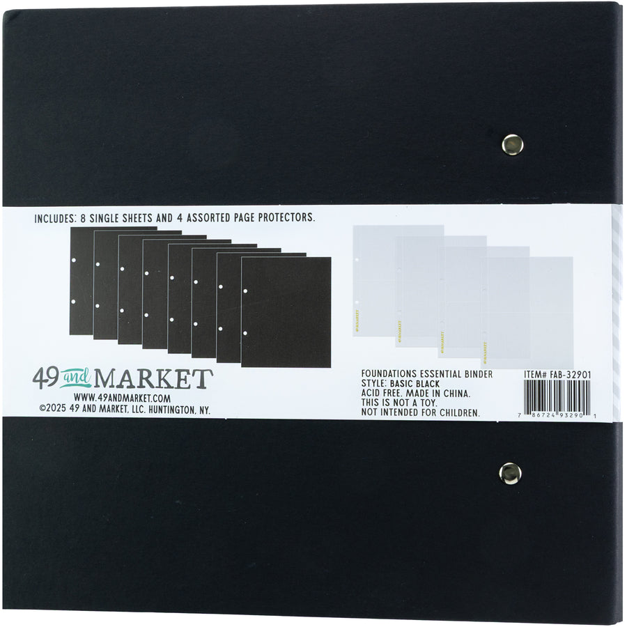 49 And Market Foundations Essential Binder-Black