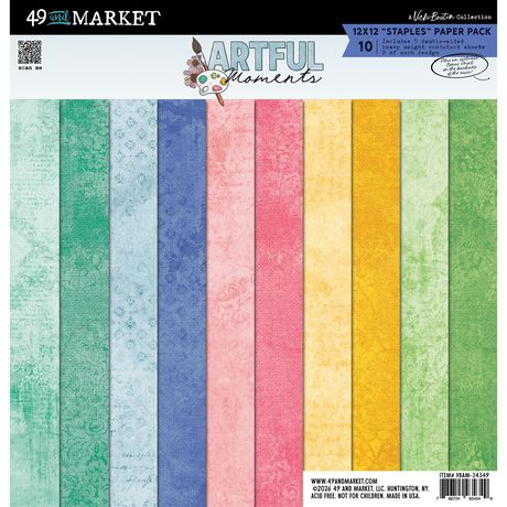 49 and Market - 12 x 12 collection pack - Artful Moment