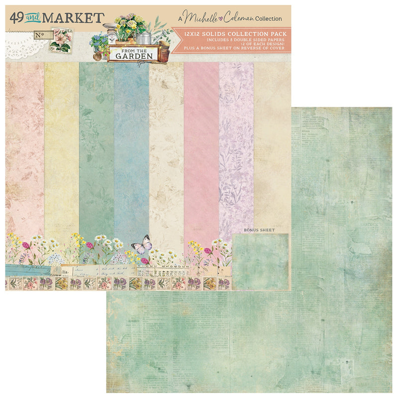 49 and Market - 12 x 12 Solids Pack - From the Garden