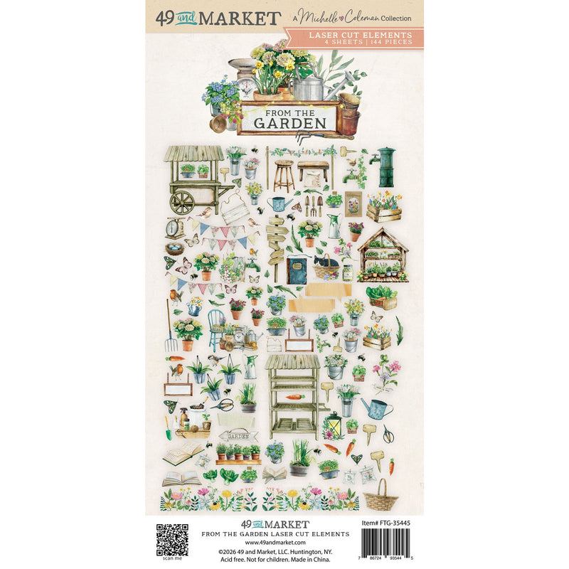 49 and Market - Laser Cut Elements - From the Garden