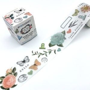 49 and Market Washi Tape stickers - Tranquility