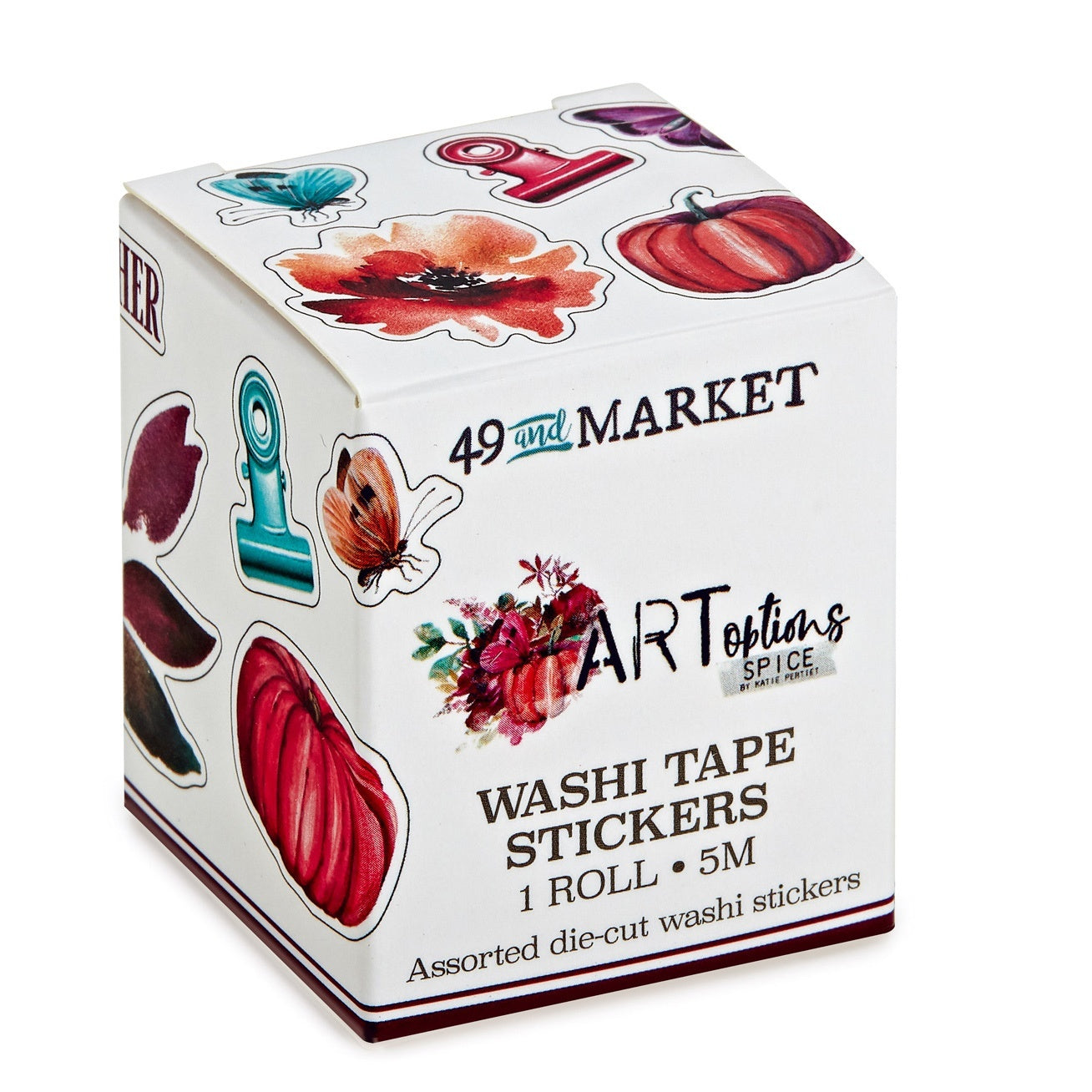 49 and Market Washi Tape Art Options Stickers spice