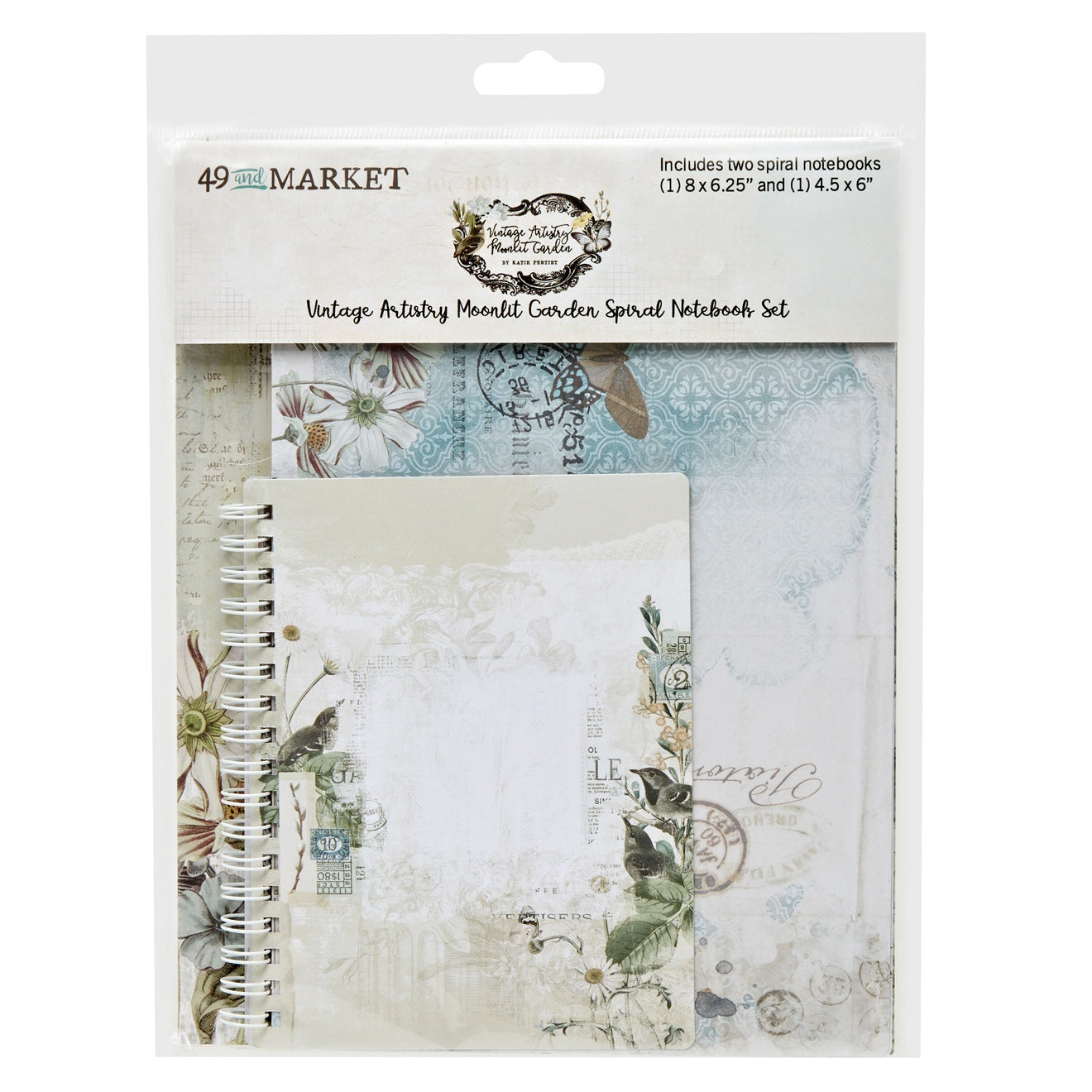 49 & Market Vintage Artistry Moonlit Spiral Note Book