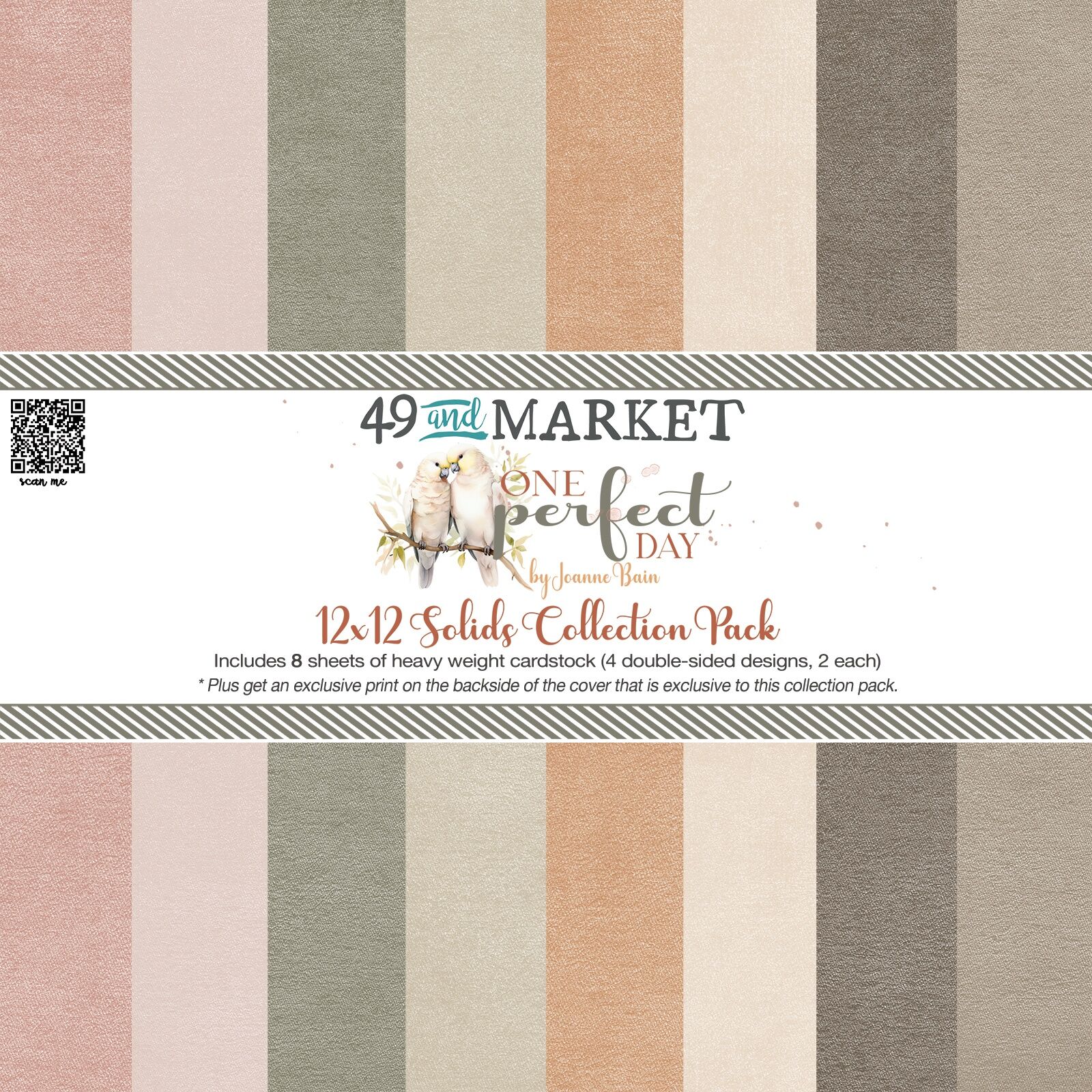 49 and Market 12 x 12 solids Pack - One perfect day ..