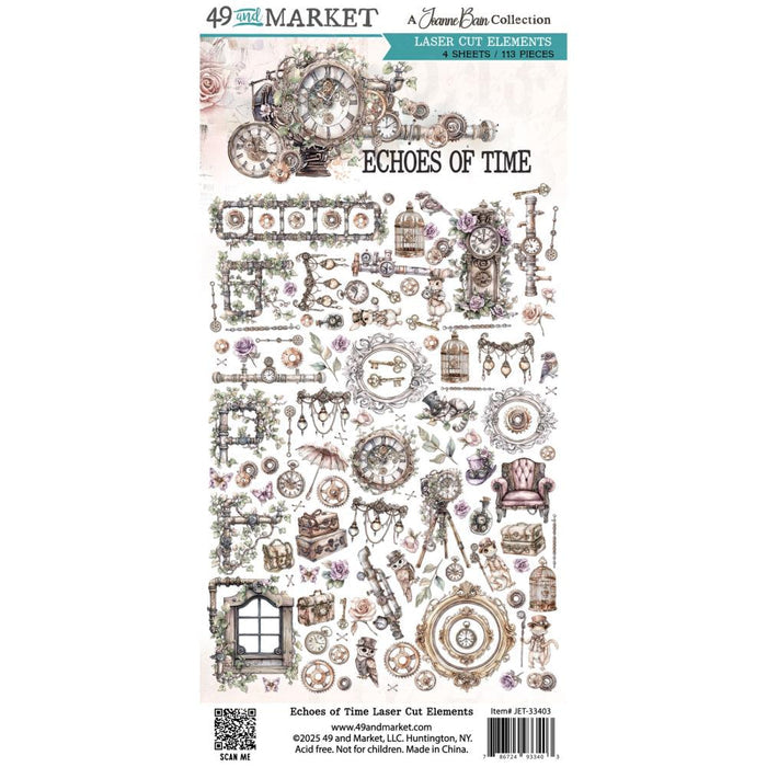 49 AND MARKET ECHOES OF TIME COLLECTION lASER CUT ELEMENTS