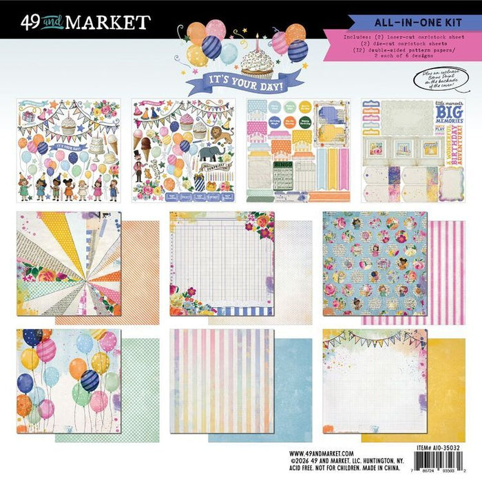 49 and Market - 12 x 12 All In One Kit - Its your Party