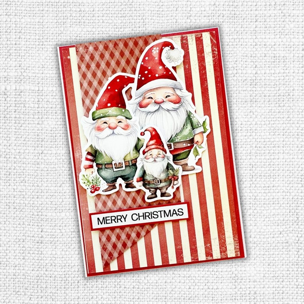 Paper Rose Studio - Christmas Gnomes Die Cuts