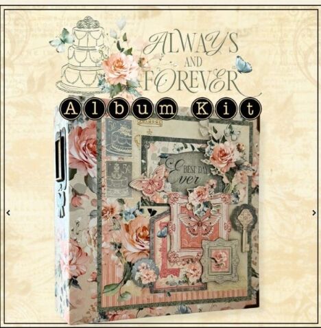 Graphic 45 - Album Kit - Always & Forever