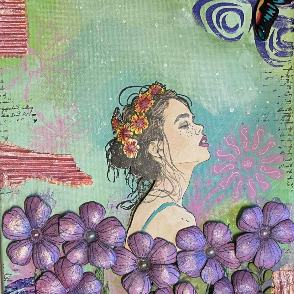 IndigoBlu Stamp - Florence - A6 Stamp