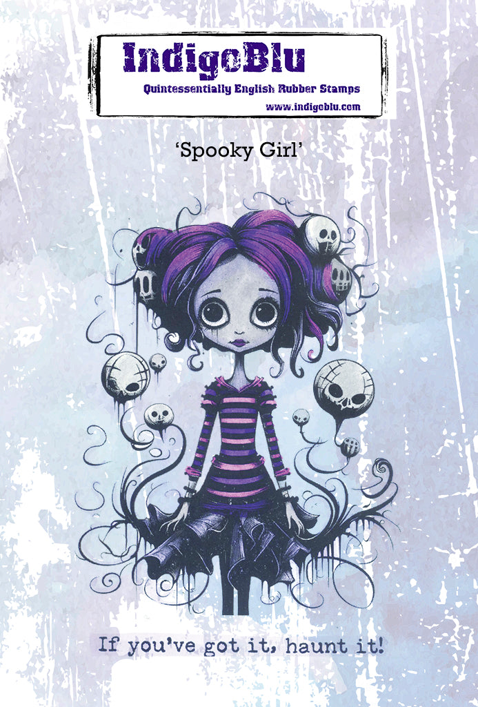 Indigo Blue - Spooky Girl